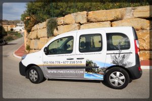 FM Estates Car - FM Estates, Real Estate Agents selling properties in Mijas Costa