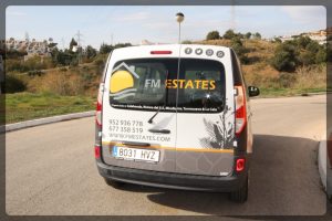 FM Estates Car - FM Estates, Real Estate Agents selling properties in Mijas Costa