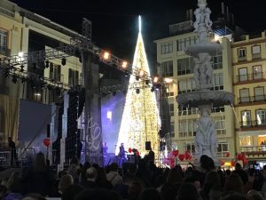 Malaga Christmas lights 2017  - FM Estates