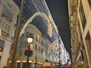 Malaga Christmas lights 2017  - FM Estates