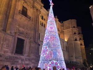 Malaga Christmas lights 2017  - FM Estates