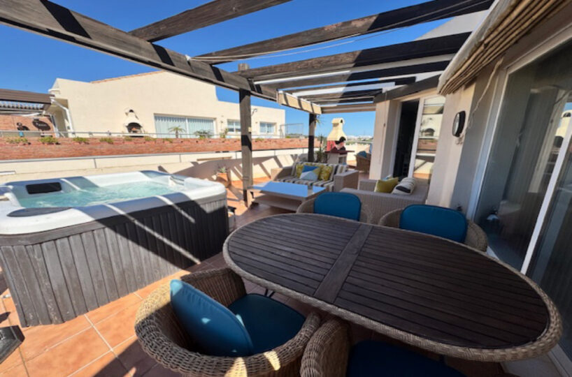 Milenio 2 bed penthouse for sale riviera del sol